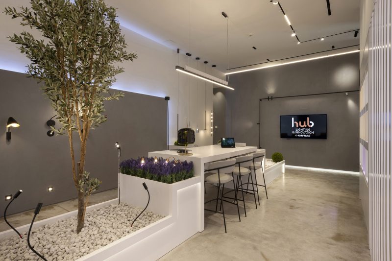 HUB Lighting & Innovation in Chania-A new experience of lighting and automation by KAFKAS!