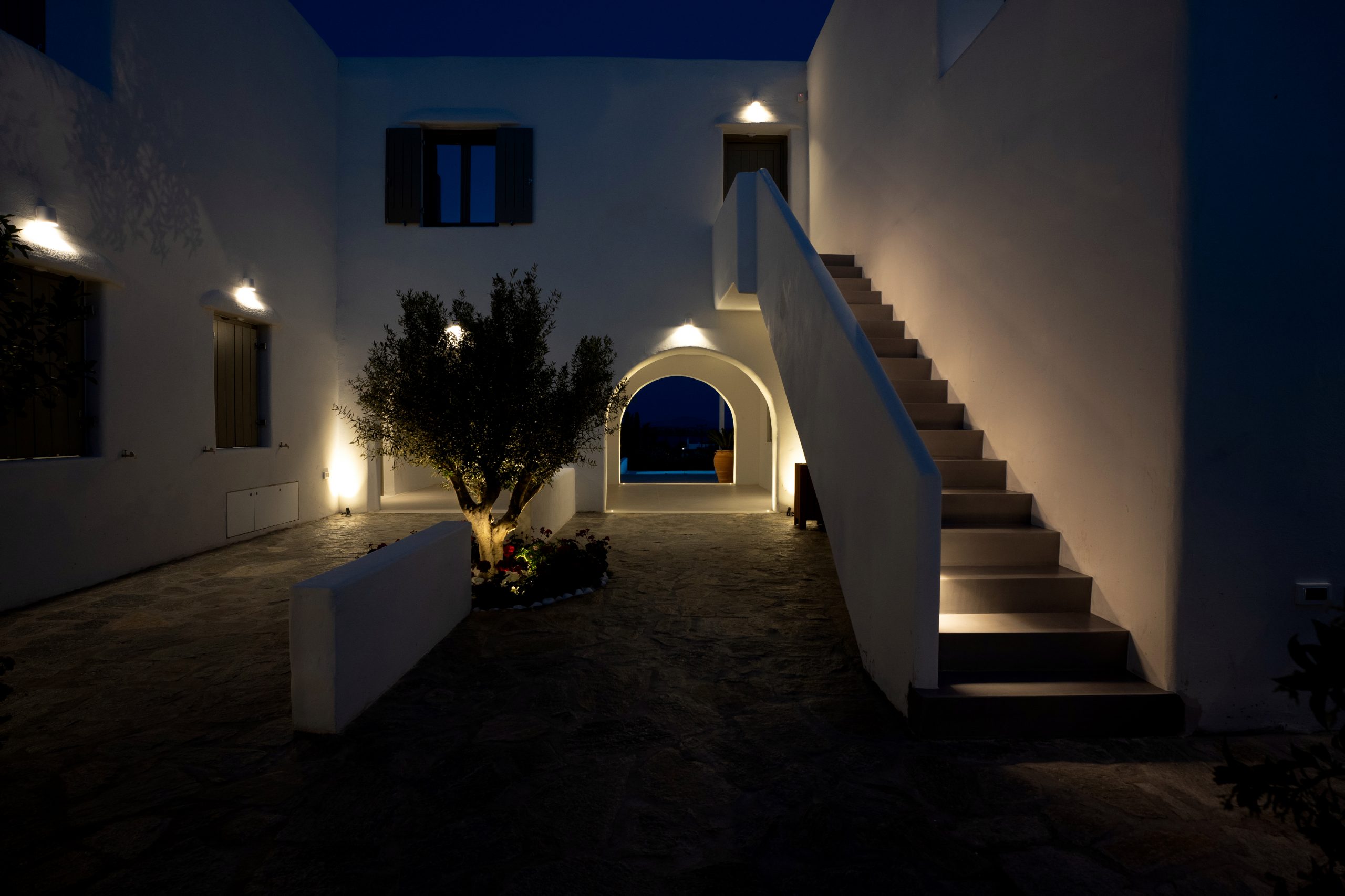 Complex of tourist accommodation in Paros