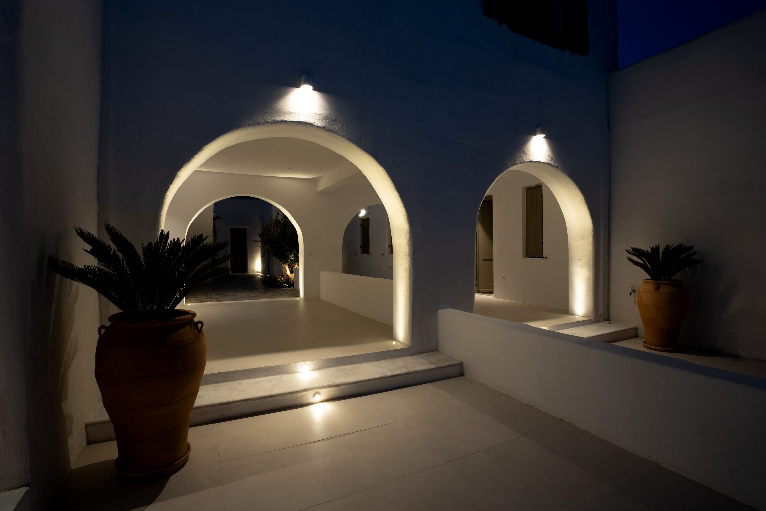 Complex of tourist accommodation in Paros