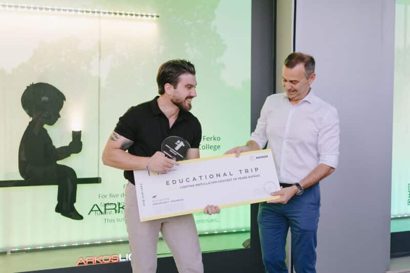 HUB LIGHTING INSTALLATION CONTEST 2025: WINNER ARKOSLIGHT | ALEXANDROS FERKO