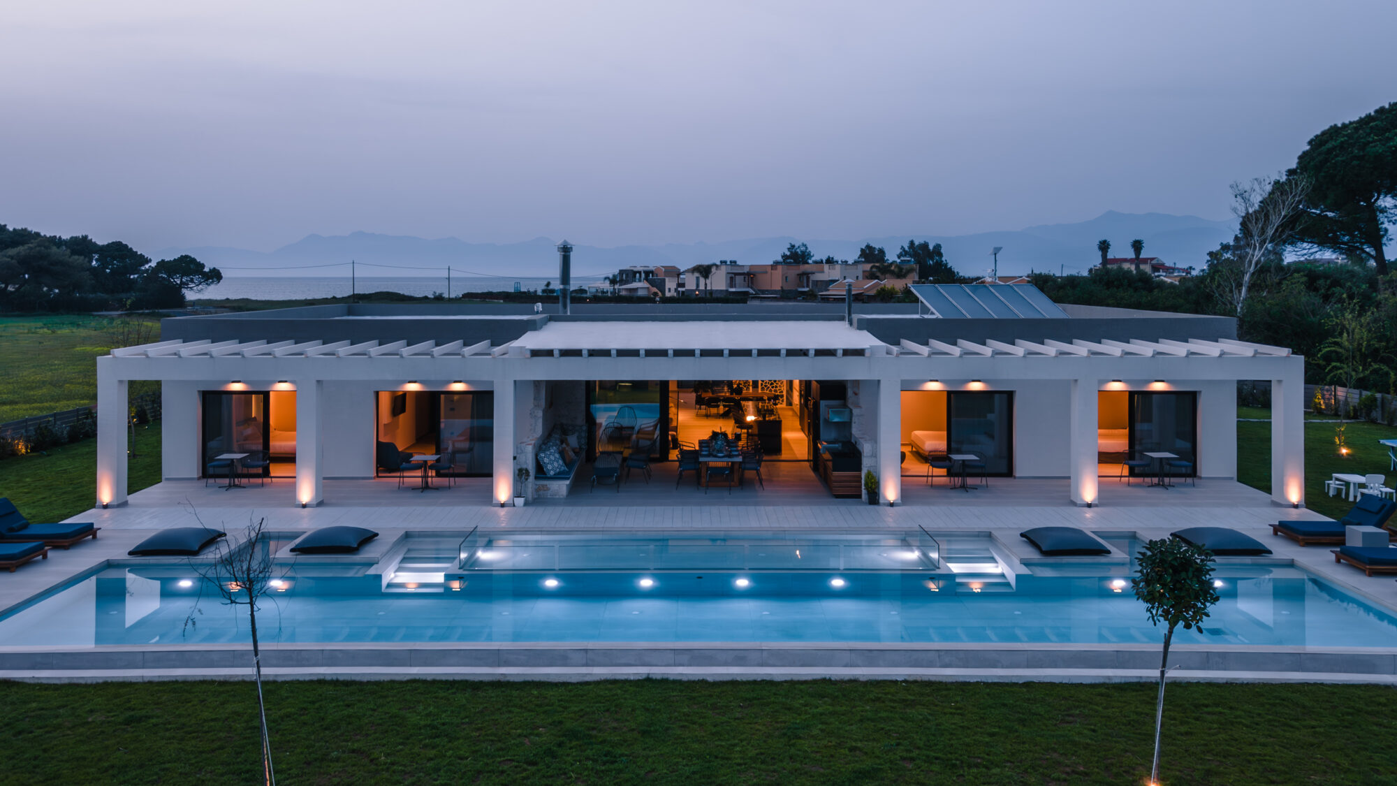 villa lighting design