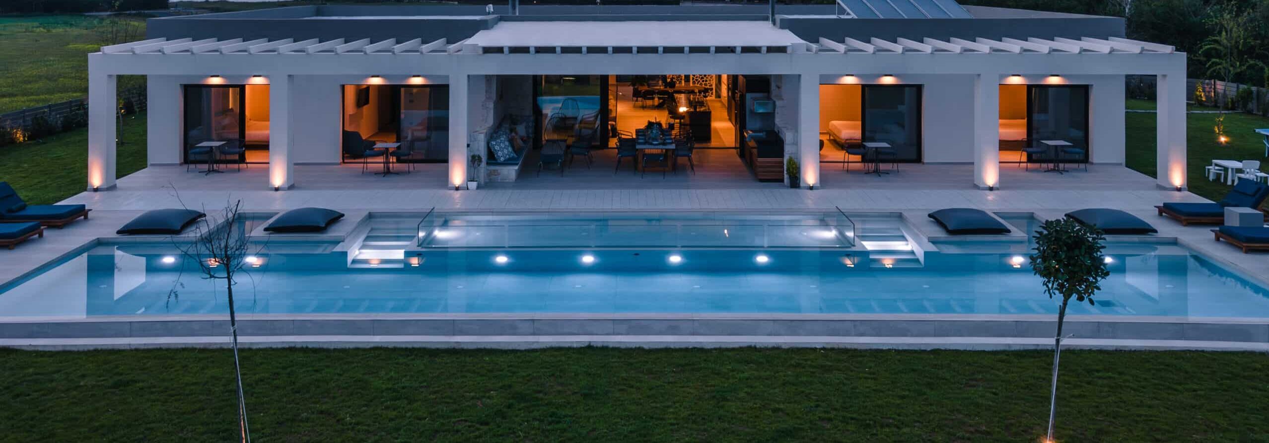 villa lighting design